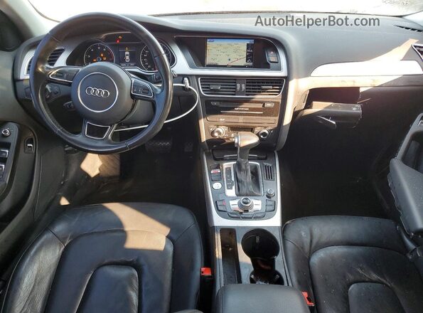 WAUBFAFL3GN012099 2016 AUDI A4 Black Առջևի վահանակի տեսք