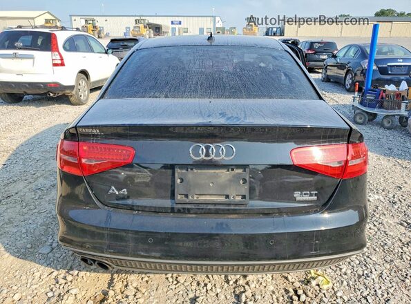 WAUBFAFL3GN012099 2016 AUDI A4 Black Հետևի տեսք