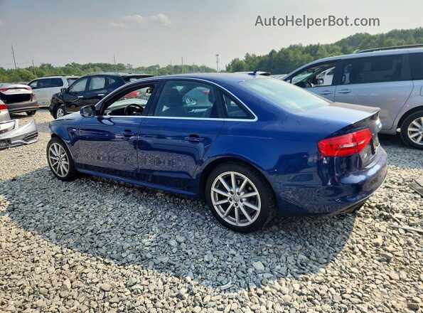 WAUBFAFL4GN006375 2016 AUDI A4 Синий Задняя левая четверть
