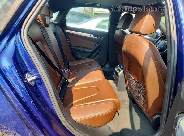 WAUBFAFL4GN006375 2016 AUDI A4 Синий Вид задних сидений