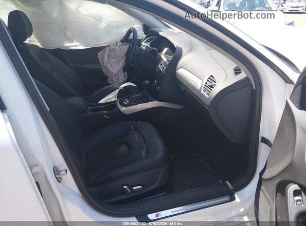 WAUBFAFL4GN013777 2016 AUDI A4 White Вид салону спереду