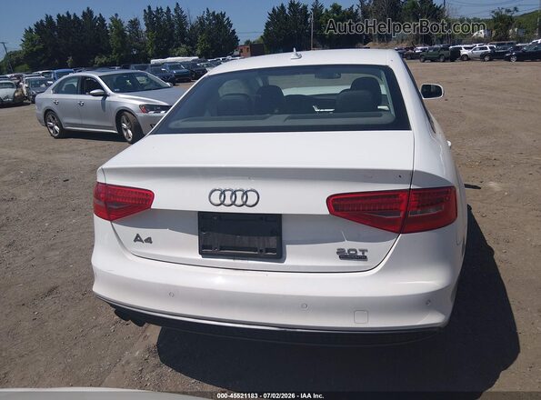 WAUBFAFL4GN013777 2016 AUDI A4 White 