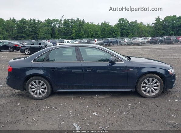 WAUBFAFL5GN004764 2016 AUDI A4 Blue უკანა სალონის ხედი