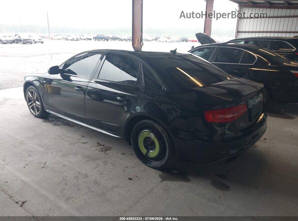 WAUBFAFLXGA013273 2016 AUDI A4 Black Rear left