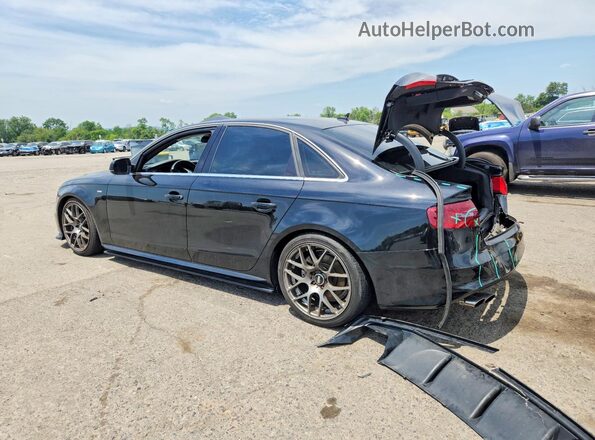WAUBFAFLXGN009085 2016 AUDI A4 Black Հետևի ձախ