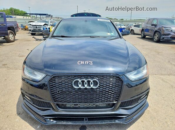 WAUBFAFLXGN009085 2016 AUDI A4 Black Դիմացի տեսք