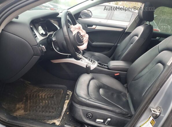 WAUBFCFL7GN009136 2016 AUDI A4 Gray Вид салону спереду