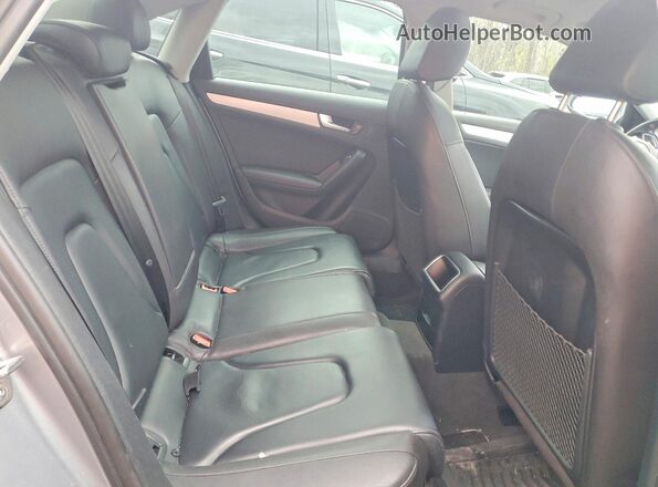 WAUBFCFL7GN009136 2016 AUDI A4 Gray Вид задніх сидінь