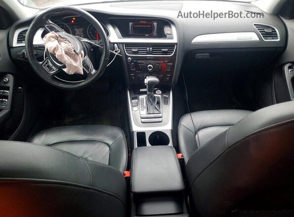 WAUBFCFL7GN009136 2016 AUDI A4 Gray Вид панелі приладів
