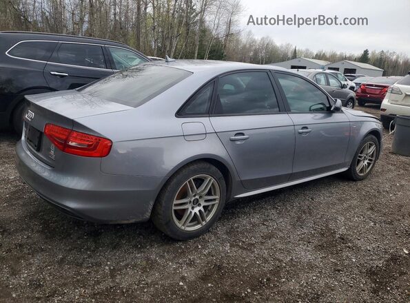 WAUBFCFL7GN009136 2016 AUDI A4 Gray Задня права чверть