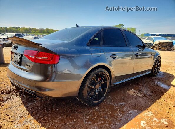 WAUBGAFL1GA007651 2016 AUDI S4 Gray Հետևի աջ