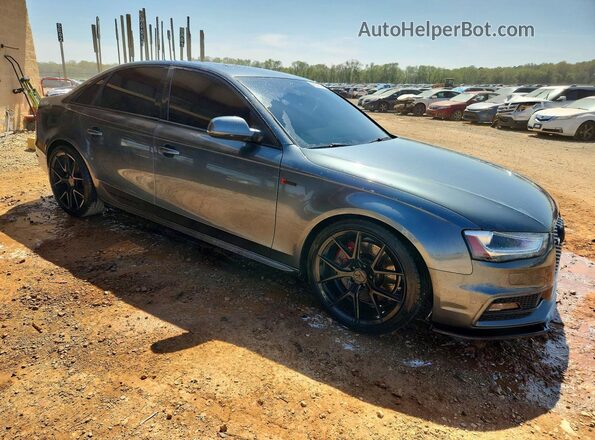 WAUBGAFL1GA007651 2016 AUDI S4 Gray Առջևի աջ