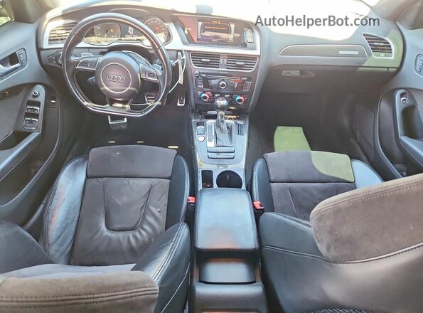 WAUBGAFL2GA002409 2016 AUDI S4 Gray Widok deski rozdzielczej