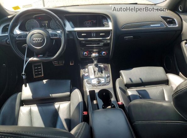 WAUBGAFL6GA009248 2016 AUDI S4 Black Dashboard view