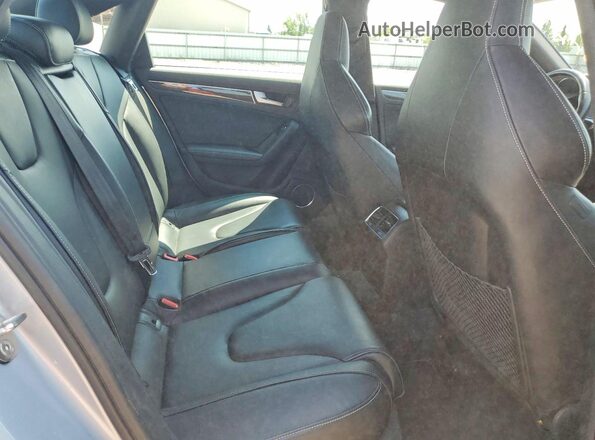 WAUBGAFL6GA009248 2016 AUDI S4 Black Rear seats view