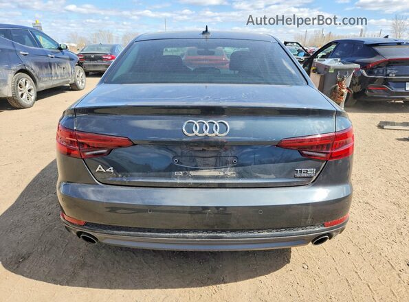 WAUBNAF45JA215926 2018 AUDI A4 Серый Вид сзади