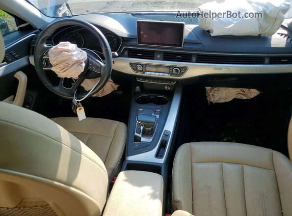 WAUBNAF46HN017696 2017 AUDI A4 Black Առջևի վահանակի տեսք
