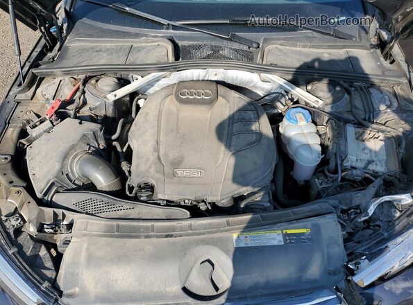 WAUBNAF46HN017696 2017 AUDI A4 Black Սալոնի հետևի տեսք