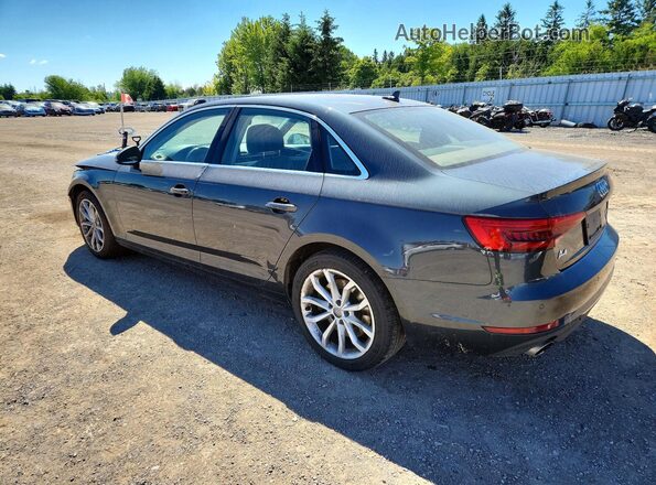 WAUBNAF47HN022180 2017 AUDI A4 Серый Задняя левая четверть