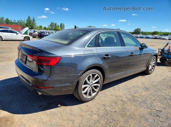 WAUBNAF47HN022180 2017 AUDI A4 Серый Задняя правая четверть