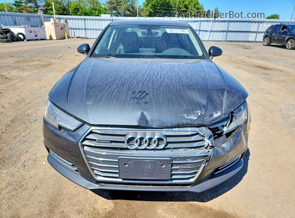 WAUBNAF47HN022180 2017 AUDI A4 Серый Вид спереди