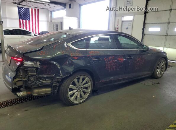 WAUBNCF56JA131862 2018 AUDI A5 Серый Задняя правая четверть