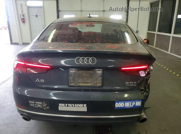 WAUBNCF56JA131862 2018 AUDI A5 Серый Вид сзади