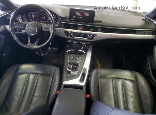 WAUBNCF56JA131862 2018 AUDI A5 Серый Вид панели приборов