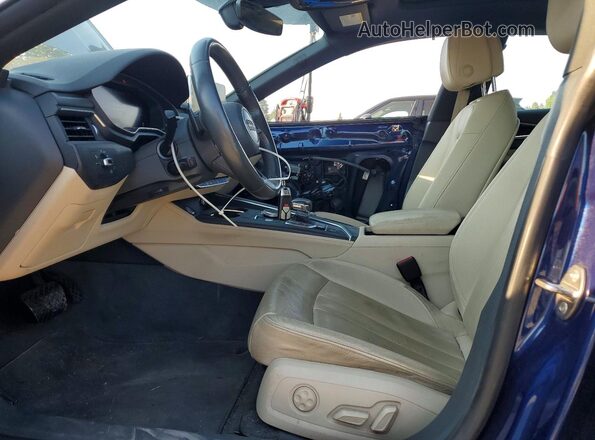 WAUBNCF58JA048420 2018 AUDI A5 Blue Вид салону спереду