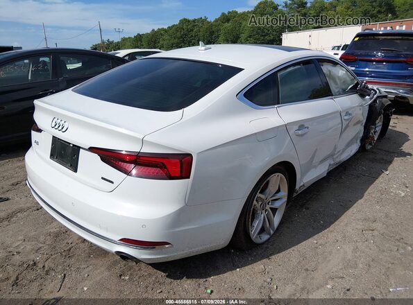 WAUBNCF58KA071584 2019 AUDI A5 White Задня права чверть