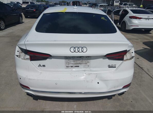WAUBNCF59JA063184 2018 AUDI A5 White 