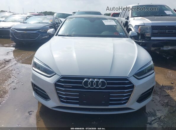 WAUBNCF59JA101268 2018 AUDI A5 White Вид щитка приладів