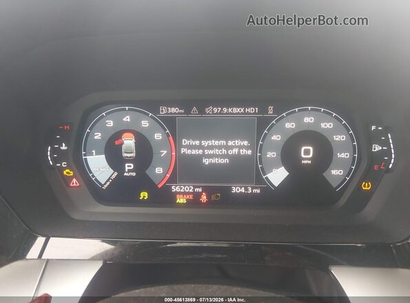 WAUBUDGY2PA105477 2023 AUDI A3 Gray Widok tylnych siedzeń