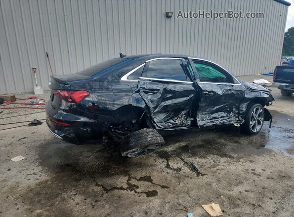 WAUBUDGY4NA076870 2022 AUDI A3 Black უკანა მარჯვენა