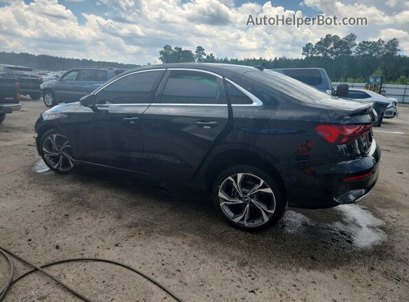 WAUBUDGY4NA076870 2022 AUDI A3 Black უკანა მარცხენა