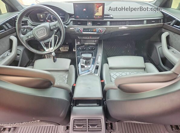 WAUC4AF41MA031935 2021 AUDI S4 Темно-бордовый Вид панели приборов