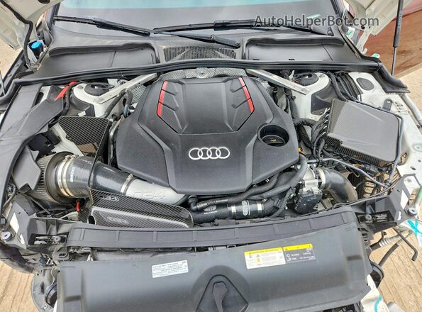 WAUC4AF41MA031935 2021 AUDI S4 Темно-бордовый Вид задней части салона