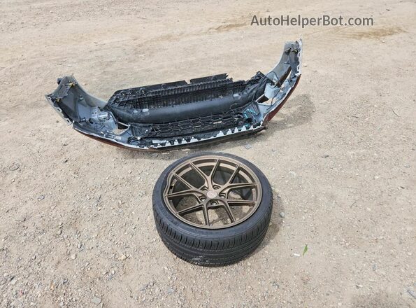 WAUC4AF41MA031935 2021 AUDI S4 Темно-бордовый Вид подкапотного пространства