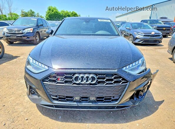 WAUC4AF43LA051330 2020 AUDI S4 Black Вид спереду