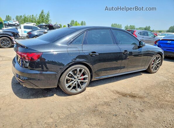 WAUC4AF43LA051330 2020 AUDI S4 Black Задня права чверть