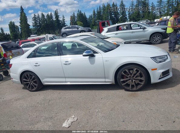WAUC4AF44JA009648 2018 AUDI S4 White Widok wnętrza z tyłu