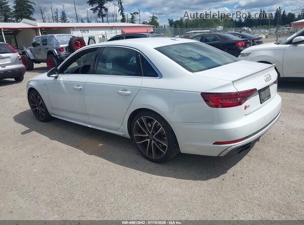 WAUC4AF44JA009648 2018 AUDI S4 White Tył lewy