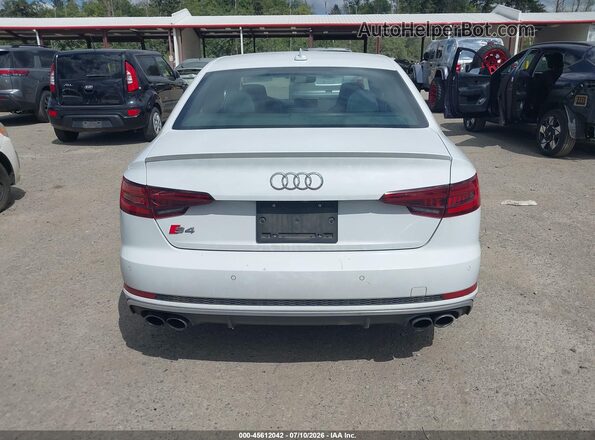 WAUC4AF44JA009648 2018 AUDI S4 White 