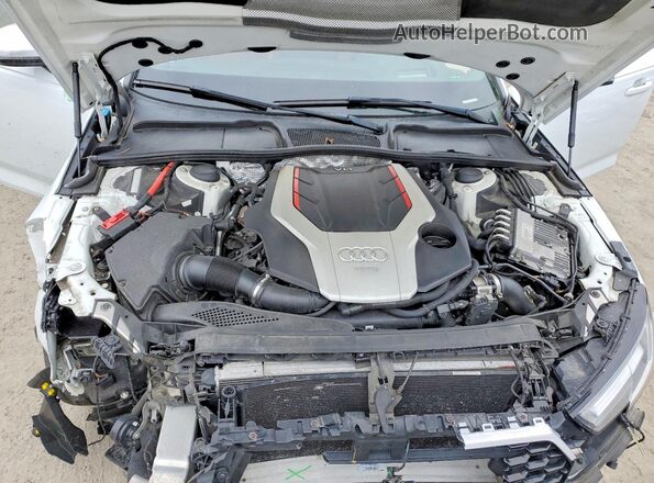 WAUC4AF44JA075939 2018 AUDI S4 White Սալոնի հետևի տեսք