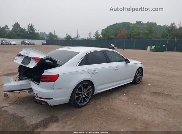 WAUC4AF47JA003133 2018 AUDI S4 White უკანა მარჯვენა