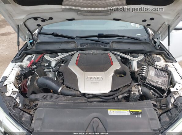 WAUC4AF47JA003133 2018 AUDI S4 White უკანა ხედი
