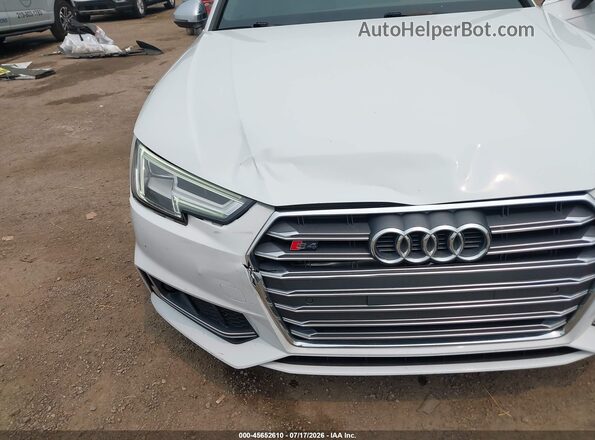 WAUC4AF47JA003133 2018 AUDI S4 White 