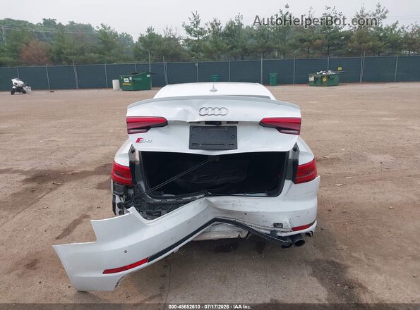 WAUC4AF47JA003133 2018 AUDI S4 White 