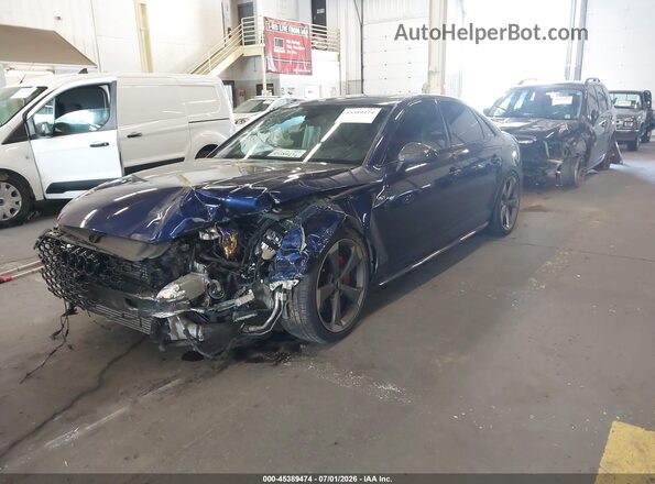 WAUC4AF47JA234887 2018 AUDI S4 Blue Przód lewy