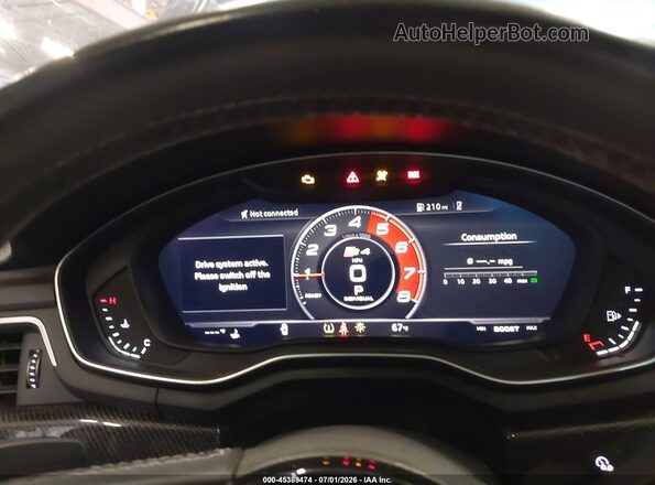 WAUC4AF47JA234887 2018 AUDI S4 Blue Widok tylnych siedzeń